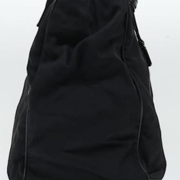 GUCCI Tote Bag Nylon and Leather Black - Picture 3 of 13